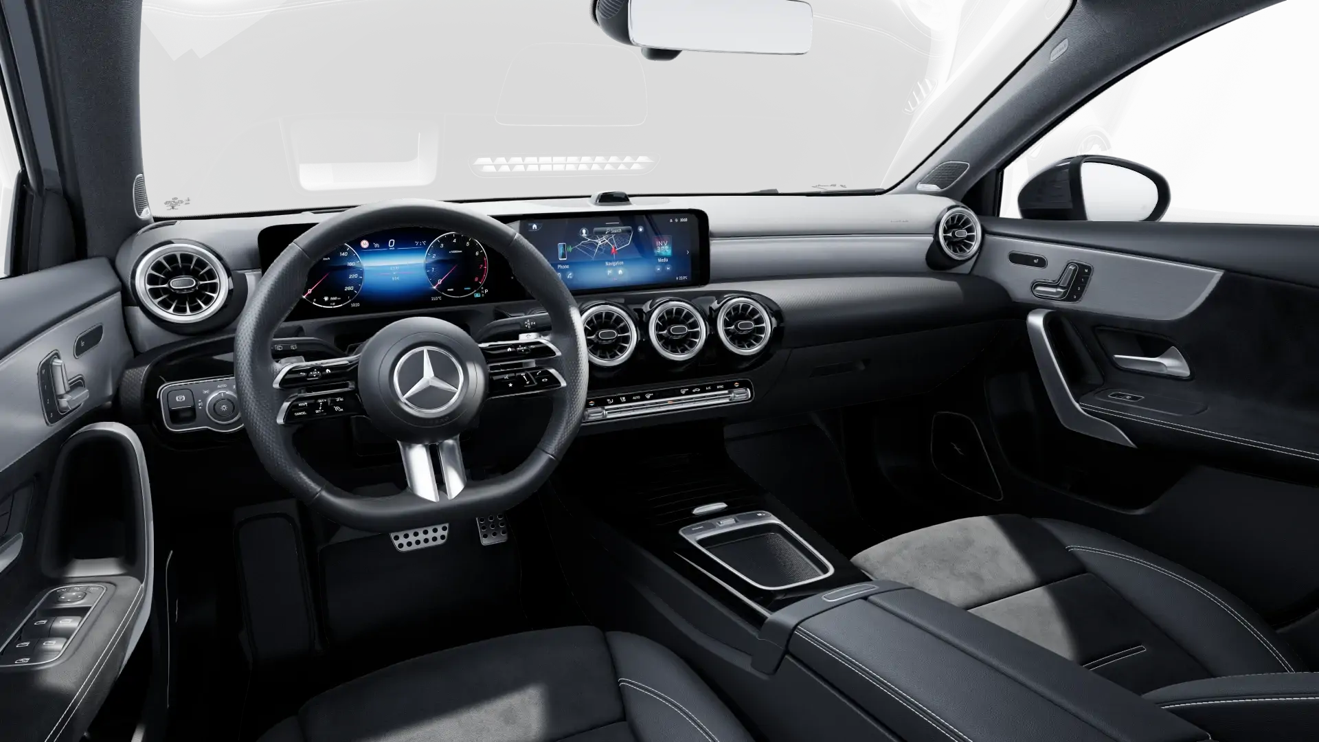 Image Mercedes-Benz Classe A Classe A 200 Berline Compacte Night Star AMG Line