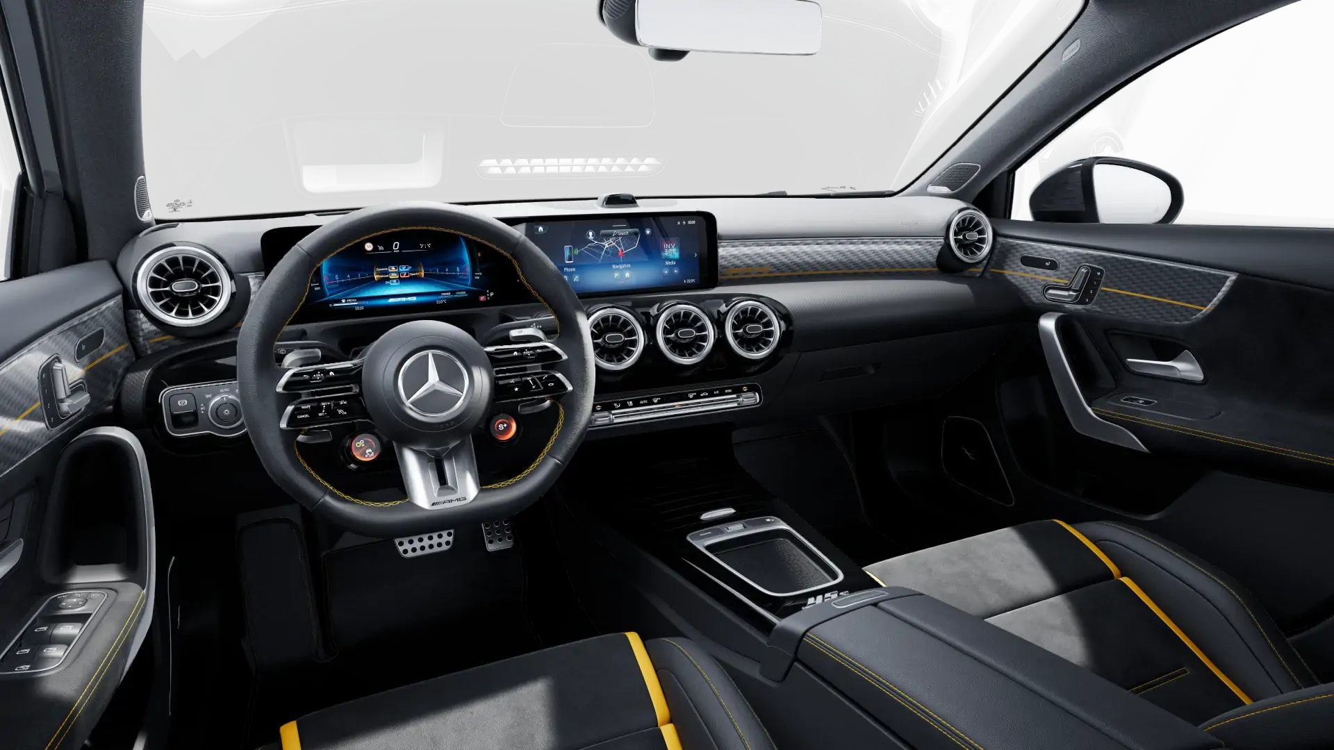 Image Mercedes-Benz Classe A Mercedes-AMG A 45 S 4MATIC+ Berline Comp
