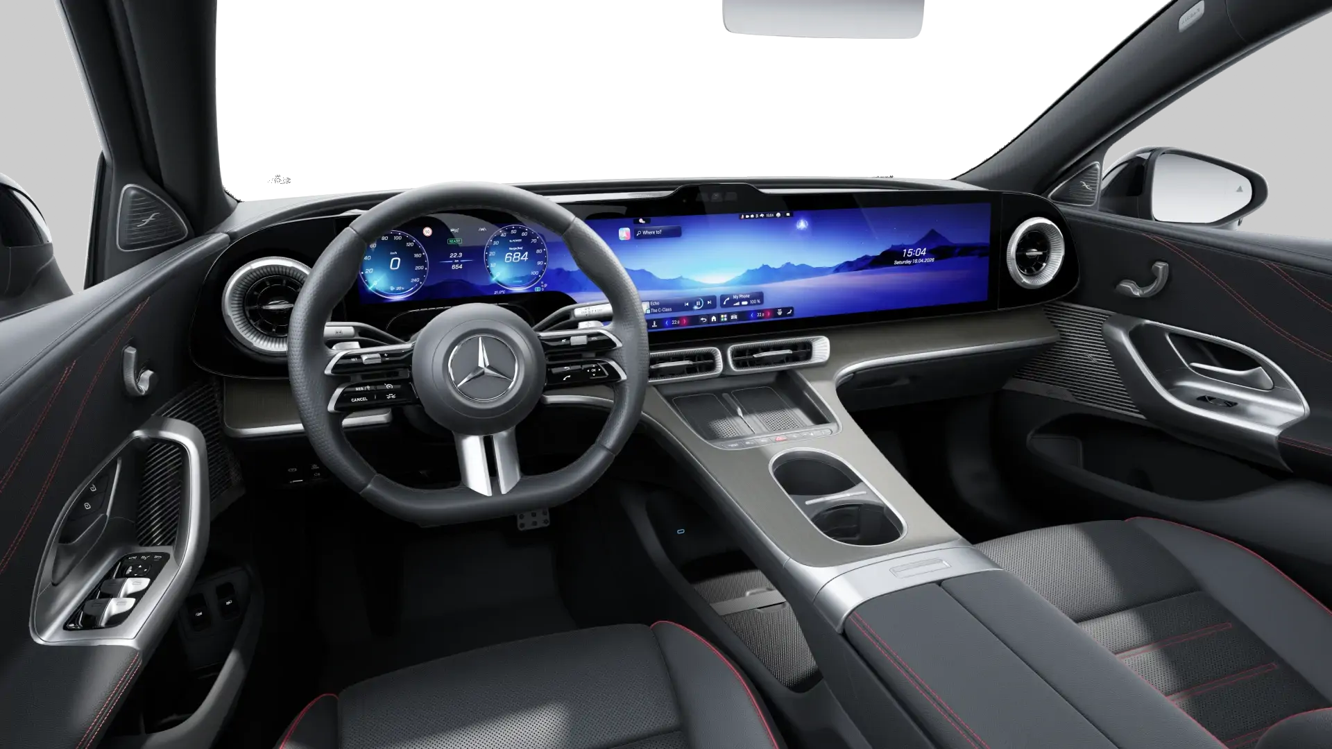 Image Mercedes-Benz Classe C Classe C 400 4MATIC électrique AMG Line