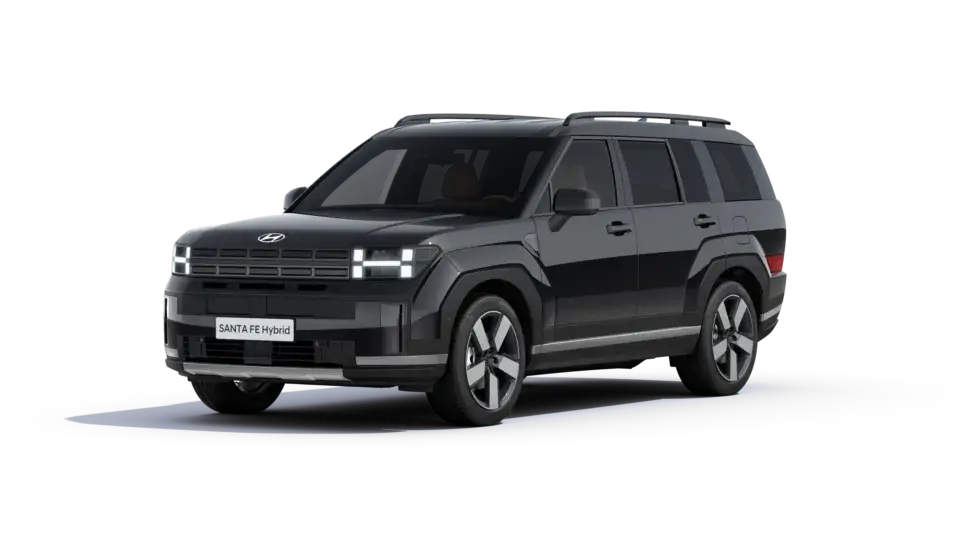 Photo Hyundai Santa Fe Hybrid 7P Vertex Swiss Edition Calligraphy Black Ink MY26